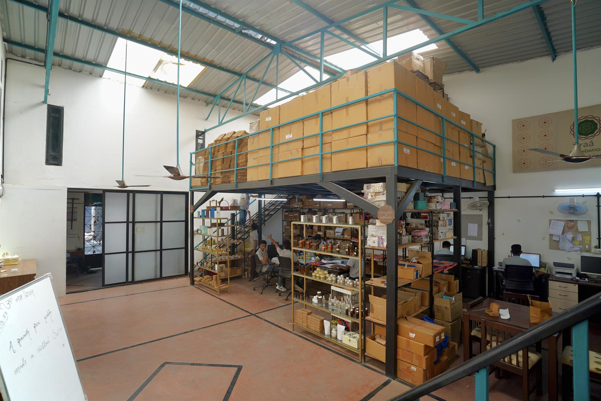 Production floor — Kamicka manufacturing facility
